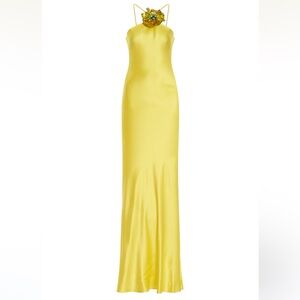 RODARTE Moda Operandi Exclusive Bead-Embellished Silk Maxi Dress (w/ damages)